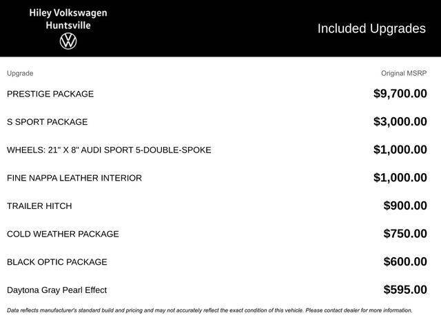 2019 Audi SQ5 3.0T quattro Prestige