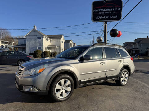 2011 Subaru Outback for sale at Passariello's Auto Sales LLC in Old Forge PA