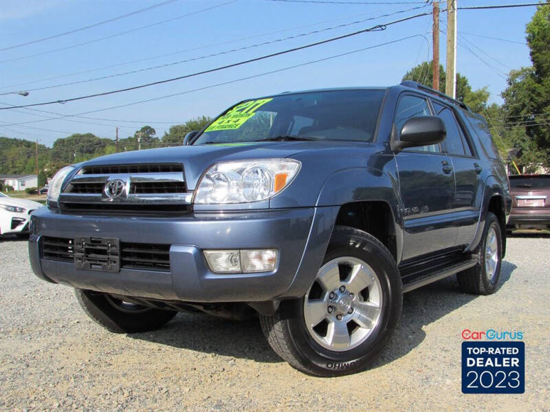 Used 2005 Toyota 4Runner Sport with VIN JTEBU14R658048330 for sale in Thomasville, NC