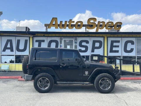 2015 Jeep Wrangler for sale at AUTOSPEC Inc in Houston TX