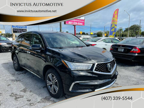 2017 Acura MDX for sale at Invictus Automotive in Longwood FL
