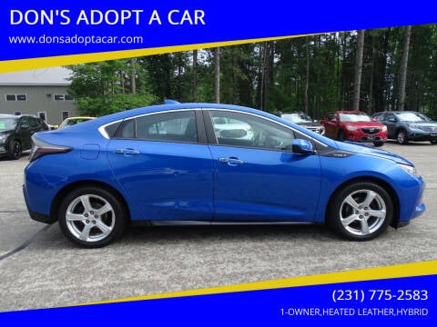 2017 Chevrolet Volt for sale at DON'S ADOPT A CAR in Cadillac MI