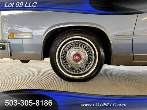 1983 Cadillac Eldorado
