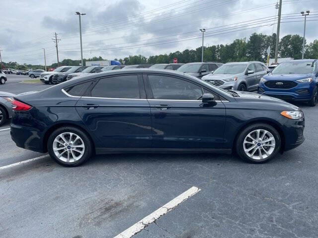 Used 2020 Ford Fusion Hybrid SE with VIN 3FA6P0LU0LR161351 for sale in Loganville, GA