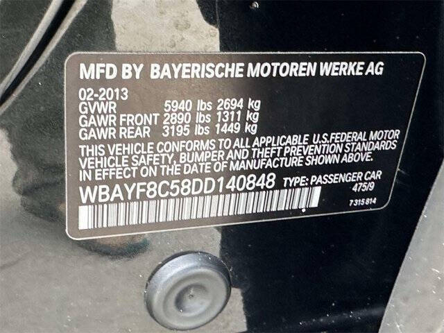 2013 BMW 7 Series 750Li xDrive