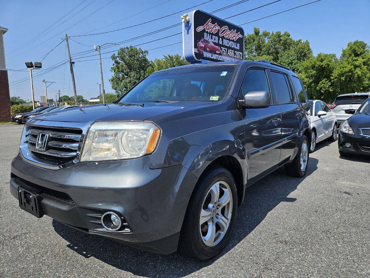 2013 Honda Pilot EX L w/DVD 4x4 4dr SUV 