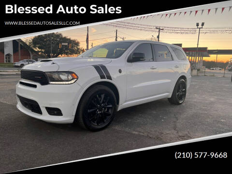 2018 Dodge Durango for sale at Blessed Auto Sales in San Antonio TX