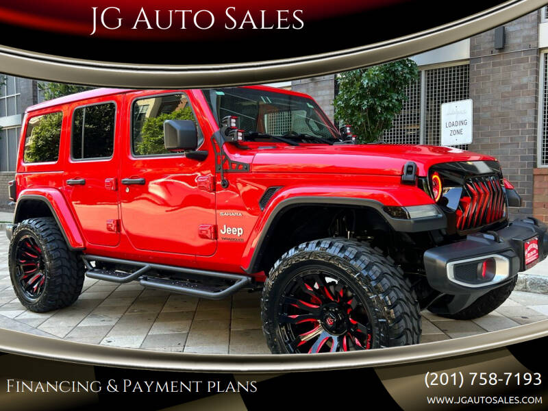 2019 Jeep Wrangler Unlimited for sale at JG Auto Sales in North Bergen NJ