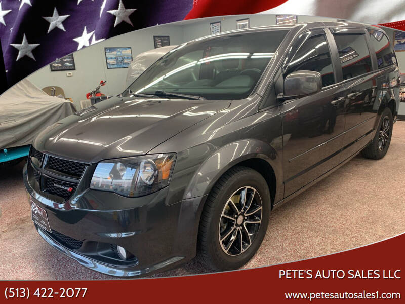 2017 Dodge Grand Caravan for sale at PETE'S AUTO SALES LLC - Middletown in Middletown OH