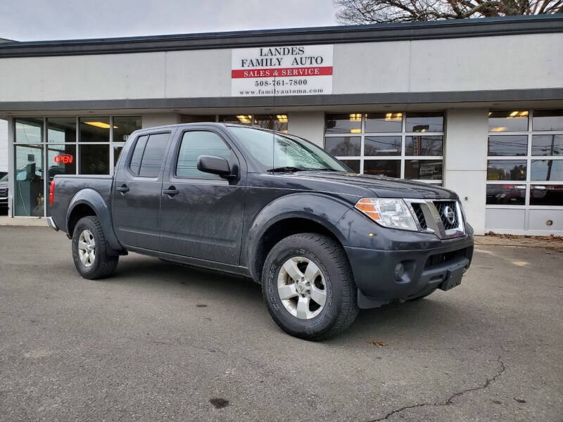 2012 Nissan Frontier for sale at Landes Family Auto Sales in Attleboro MA