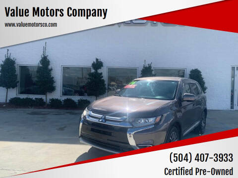2018 Mitsubishi Outlander for sale at Value Motors Company in Marrero LA