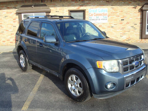 2012 Ford Escape for sale at Great Lakes Car Connection in Metamora MI