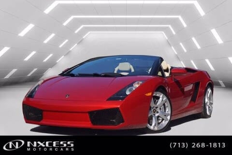 2007 Lamborghini Gallardo for sale at NXCESS MOTORCARS in Houston TX