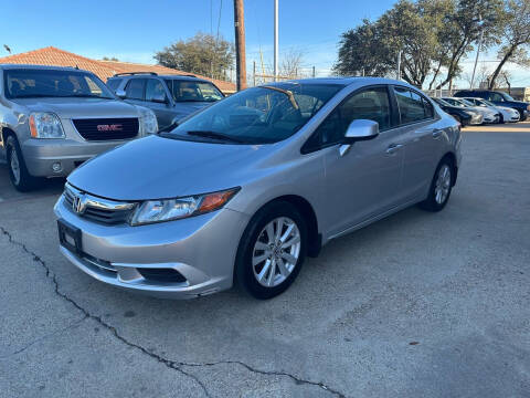 2012 Honda Civic for sale at CityWide Motors in Garland TX
