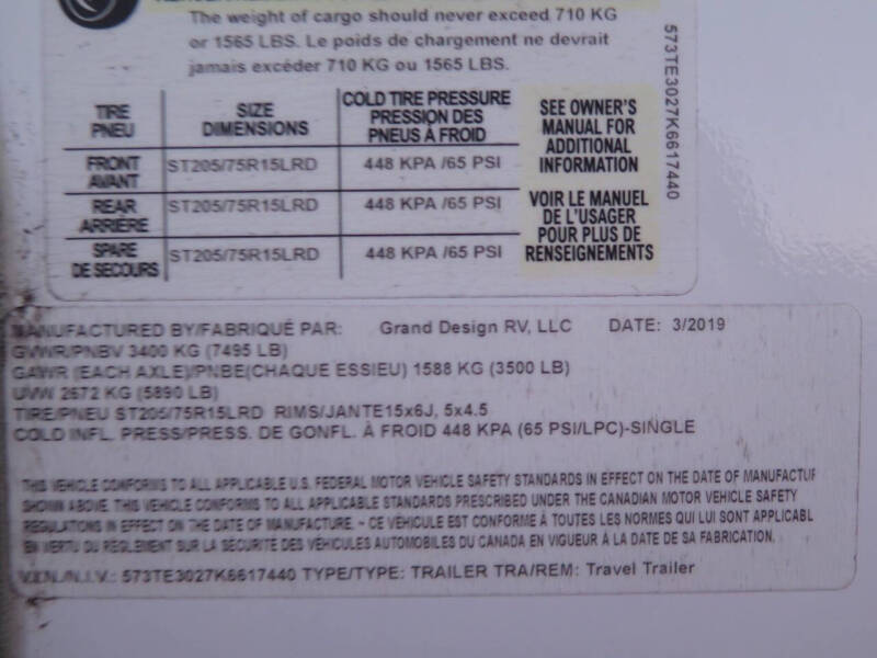 2019 Grand Design RV Imagine