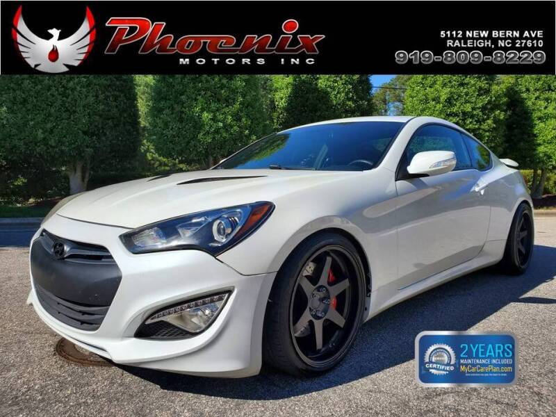 2013 Hyundai Genesis Coupe for sale at Phoenix Motors Inc in Raleigh NC