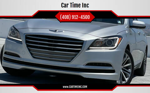 2016 Hyundai Genesis for sale at Car Time Inc in San Jose CA