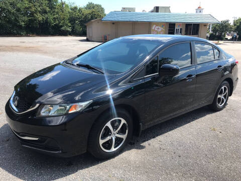 2015 Honda Civic for sale at Cherry Motors in Greenville SC