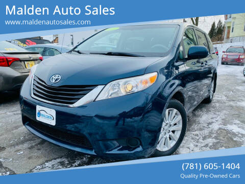 2011 Toyota Sienna for sale at Malden Auto Sales in Malden MA