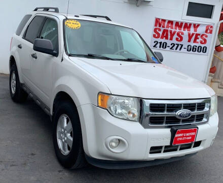 2009 Ford Escape for sale at Manny G Motors in San Antonio TX