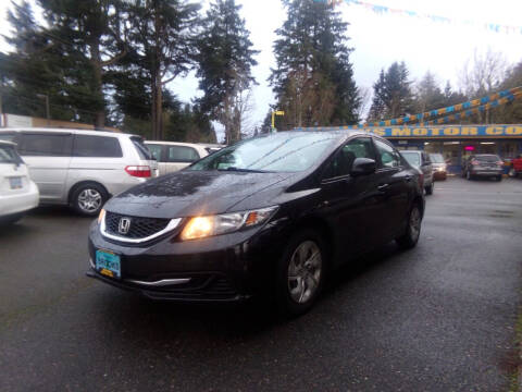 2013 Honda Civic for sale at Brooks Motor Company, Inc in Milwaukie OR