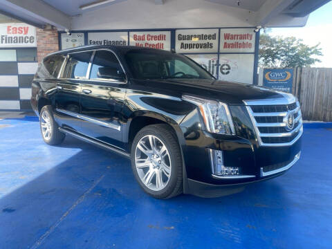2015 Cadillac Escalade ESV for sale at ELITE AUTO WORLD in Fort Lauderdale FL
