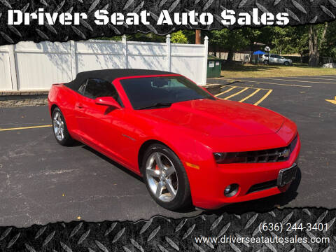 2012 Chevrolet Camaro for sale at Driver Seat Auto Sales in Saint Charles MO