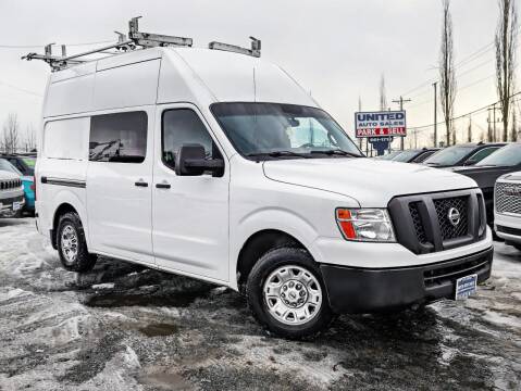 2012 Nissan NV for sale at United Auto Sales in Anchorage AK