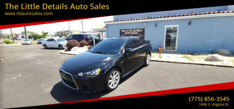 2015 Mitsubishi Lancer for sale at The Little Details Auto Sales in Reno NV
