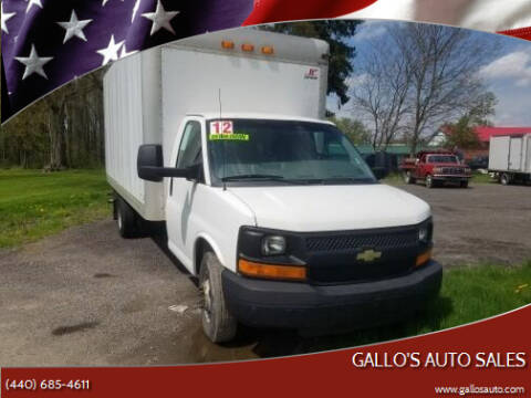 2012 chevrolet express cutaway