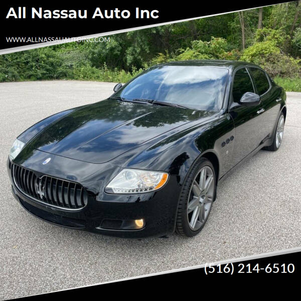 2009 Maserati Quattroporte for sale at CAR PRO AUTO SALES in Uniondale NY