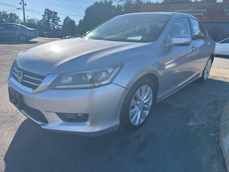 2015 Honda Accord for sale at Pinnacle Acceptance Corp. in Franklinton NC
