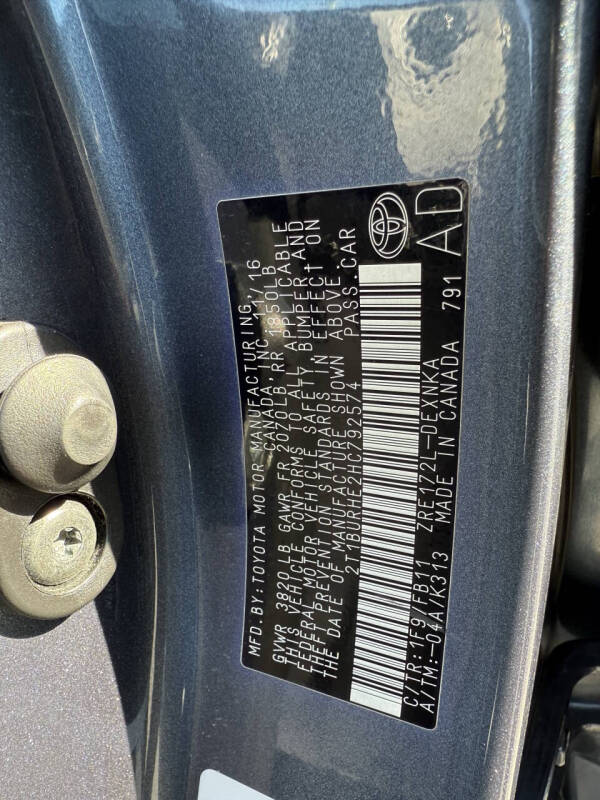 2017 Toyota Corolla LE