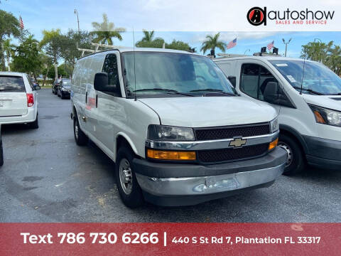 2018 Chevrolet Express for sale at AUTOSHOW SALES & SERVICE in Plantation FL