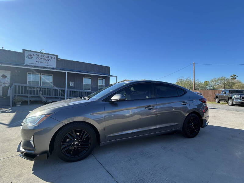 2020 Hyundai Elantra for sale at United Auto Company in Brownsville TX