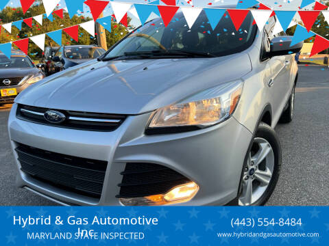 2014 Ford Escape for sale at Hybrid & Gas Automotive Inc in Aberdeen MD