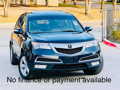 2011 Acura MDX for sale at Texas Drive Auto in Dallas TX