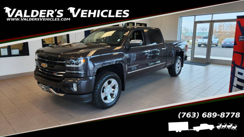 2016 Chevrolet Silverado 1500 for sale at VALDER'S VEHICLES in Hinckley MN
