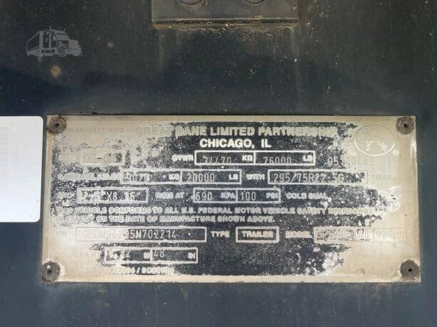 2005 Great Dane Flatbed