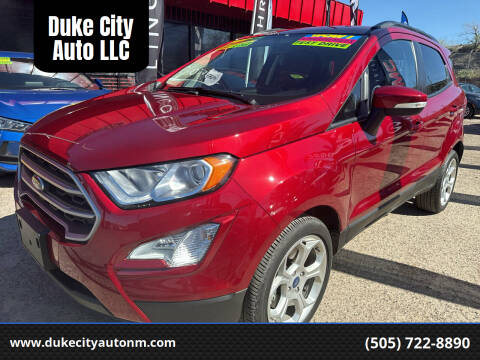 2021 Ford EcoSport for sale at Duke City Auto LLC in Gallup NM