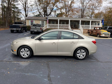 2014 Chevrolet Cruze for sale at Dorsey Auto Sales in Anderson SC