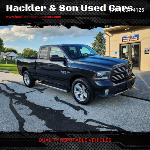 2013 RAM 1500 for sale at Hackler & Son Used Cars in Red Lion PA