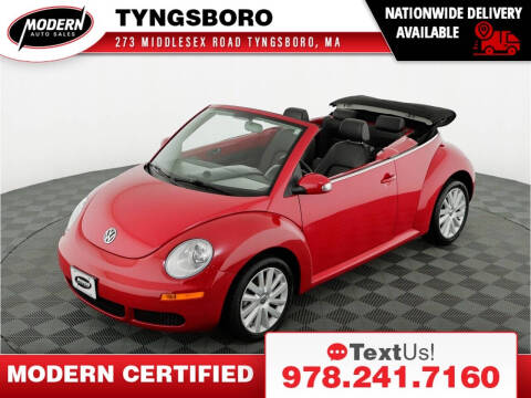 2009 Volkswagen New Beetle Convertible for sale at Modern Auto Sales in Tyngsboro MA