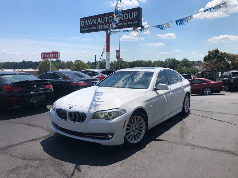 2012 BMW 5 Series for sale at Divan Auto Group in Feasterville Trevose PA