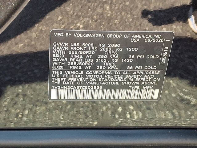 2026 Volkswagen Atlas SE 4Motion