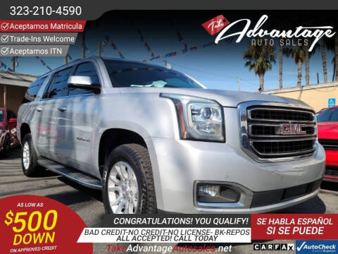 2016 GMC Yukon XL for sale at ADVANTAGE AUTO SALES INC in Bell CA