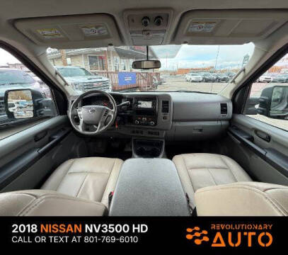2018 Nissan NV 3500 HD SL