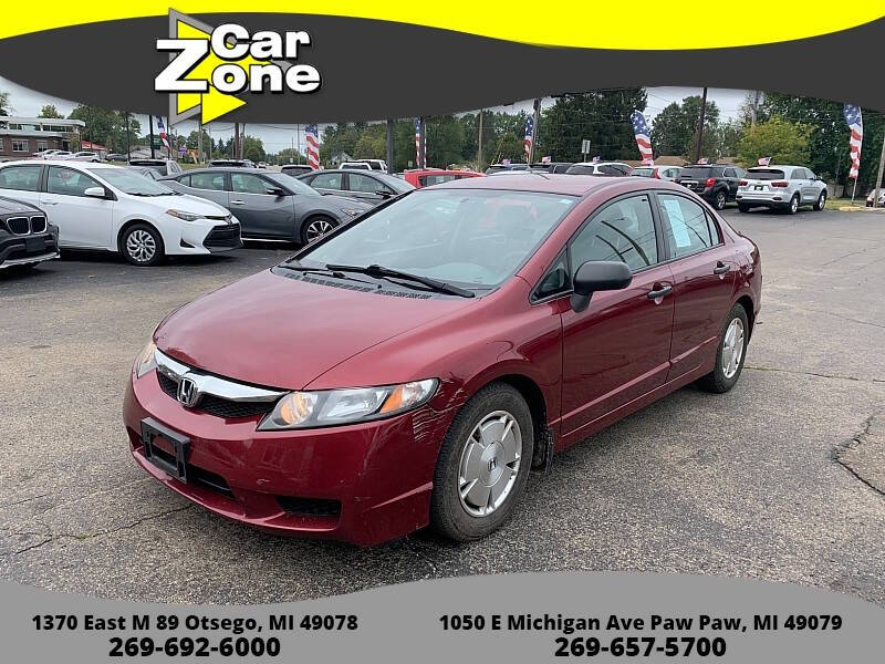 2009 Honda Civic for sale at Car Zone in Otsego MI