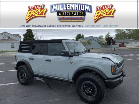 2022 Ford Bronco for sale at Millennium Auto Sales in Kennewick WA
