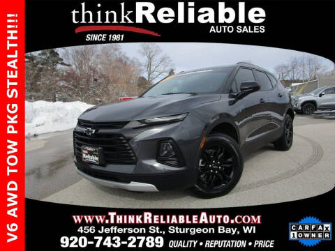 2022 Chevrolet Blazer for sale at RELIABLE AUTOMOBILE SALES, INC in Sturgeon Bay WI
